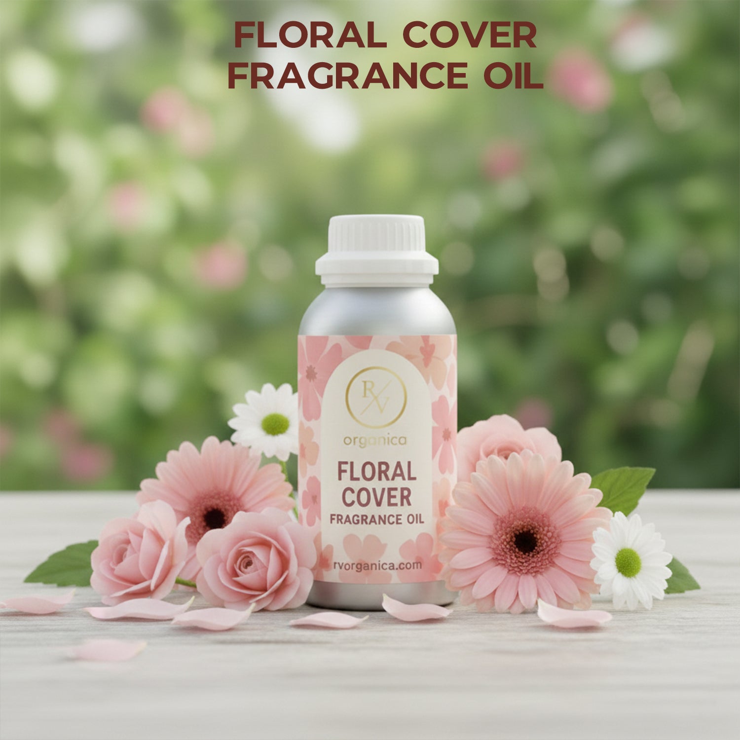 rv-organica-floral-cover-fragrance-oil-sealed-aluminium-bottle-packaging