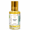 RV Organica jasmine attar floral sweet fragrance for long lasting alcohol free perfume