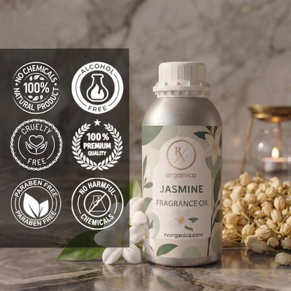 RV Organica jasmine fragrance oil paraben free chemical free cruelty free natural product