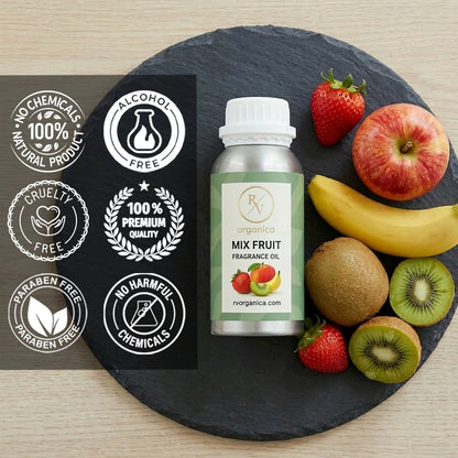 RV Organica mix fruit fragrance oil paraben free chemical free cruelty free natural product