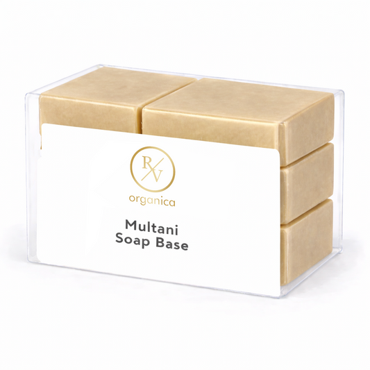 RV Organica multani mitti soap base for melt and pour oil control and deep cleansing soap making