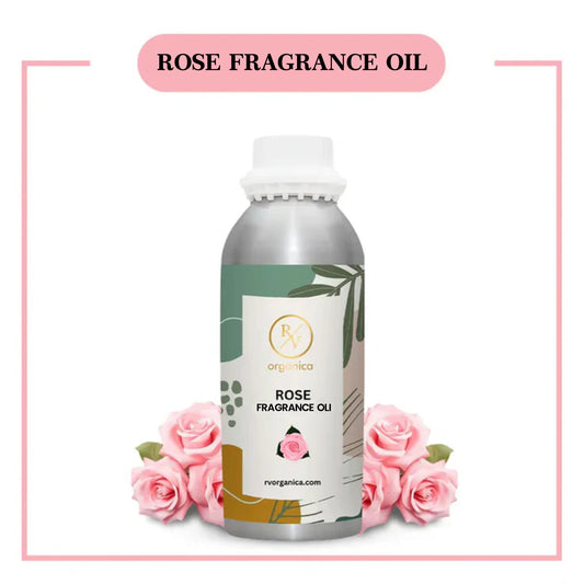RV Organica rose fragrance oil for floral scent perfume candle and soap making