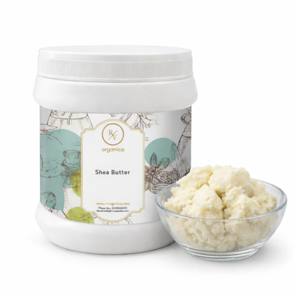 RV Organica shea body butter for deep moisturizing and nourishing dry skin