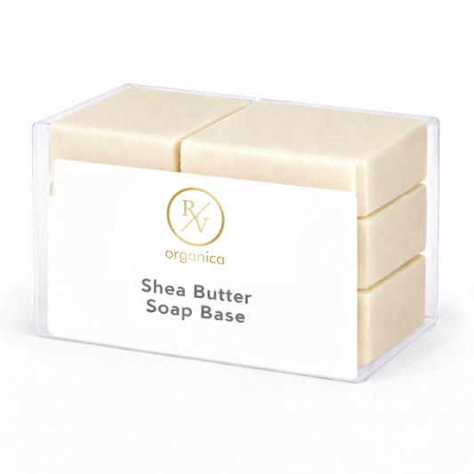 RV Organica shea butter soap base for melt and pour deep moisturizing soap making