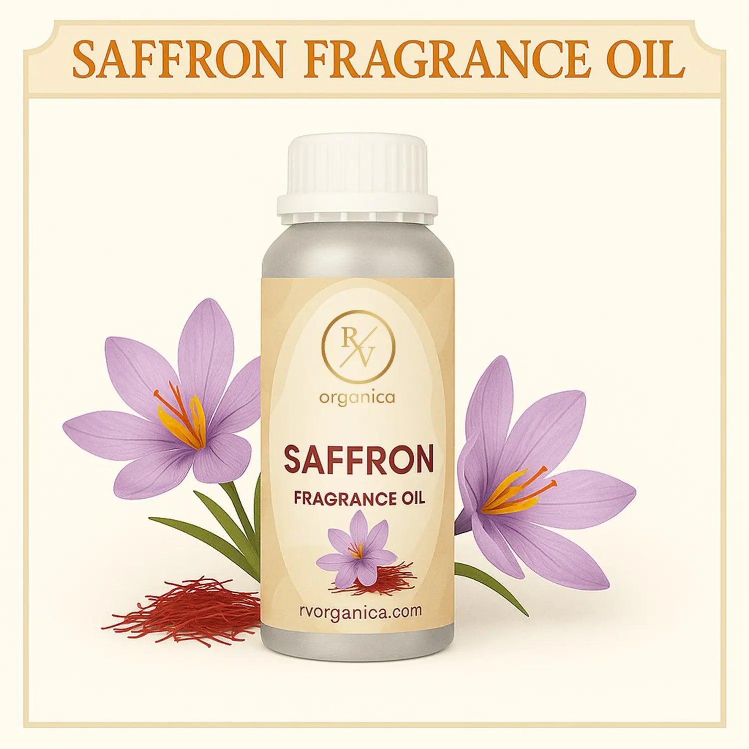 Pure Saffron Fragrance Oil – RV Organica