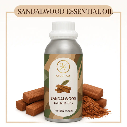 Pure Sandalwood Essential Oil for aromatherapy and skincare –RV Organica