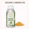 Sesame Carrier Oil Bottle for Body Massage and Skin Care