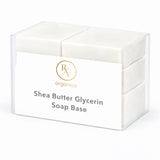 Shea butter glycerin soap base for melt and pour handmade soap making, moisturizing transparent base for DIY skincare soaps