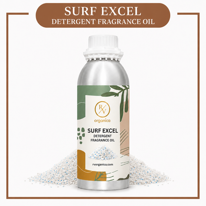 Surf Excel Detergent Fragrance Oil by RV Organica for liquid and powder detergent manufacturing in bulk