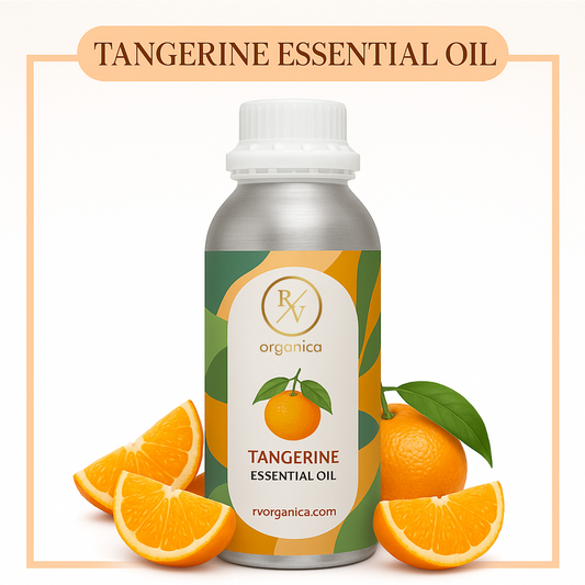 Pure Tangerine Essential Oil for aromatherapy and skincare –RV Organica