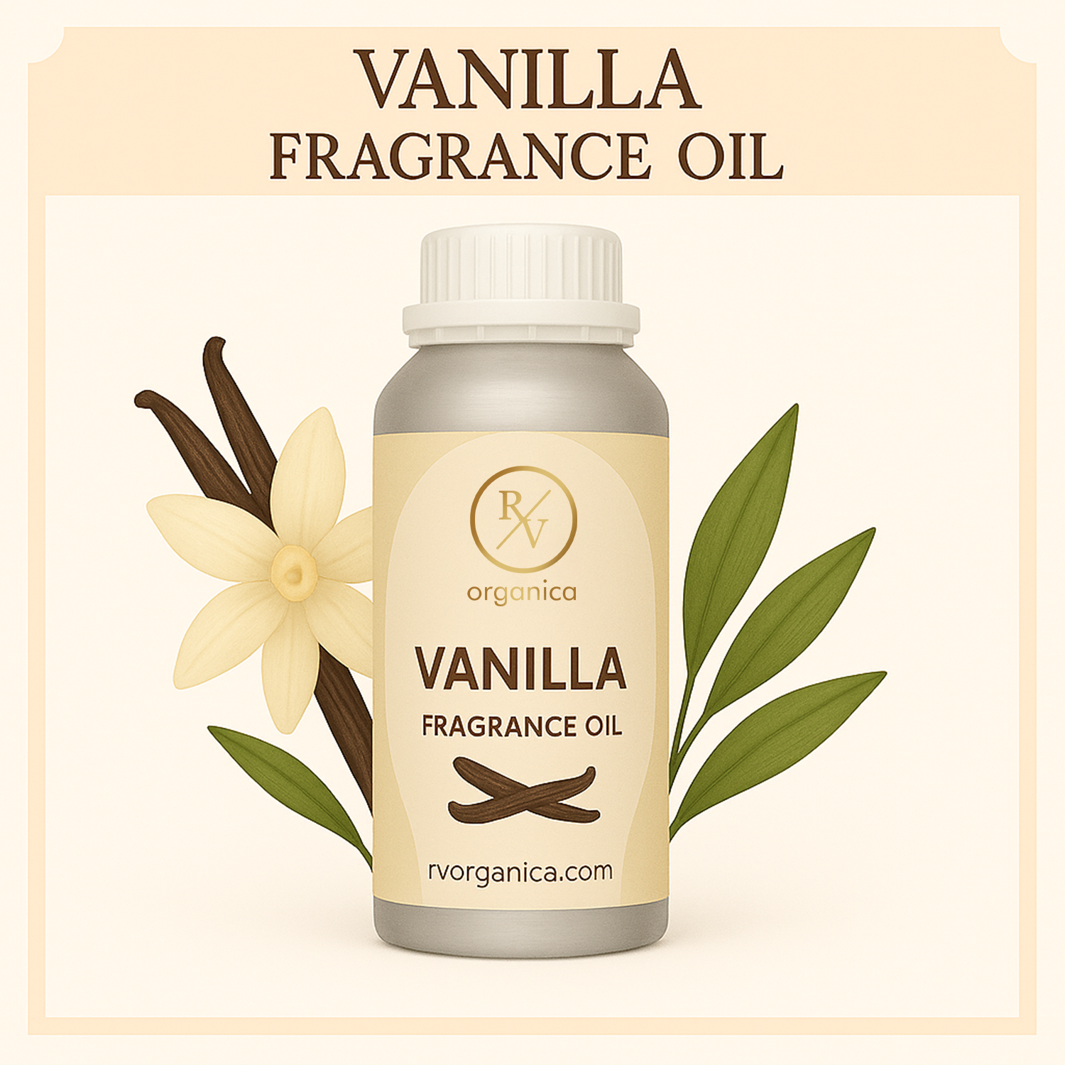 Pure Vanilla Fragrance Oil – RV Organica