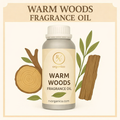 Warm Woods Fragrance Oil with rich woody and amber aroma notes