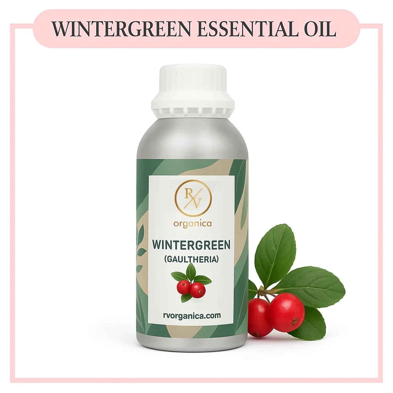 Pure Wintergreen Gaultheria Essential Oil for aromatherapy and skincare – RV Organica